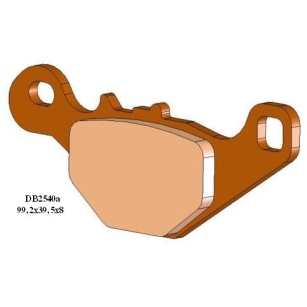 Bremsbeläge hinten Nissin Honda CR 87-01 / Kawasaki KX 95-08 / Suzuki RM 96-04 / Yamaha YZ 98-02 / YZF 99-02 Bremsbeläge ZAP-Technix-Shop