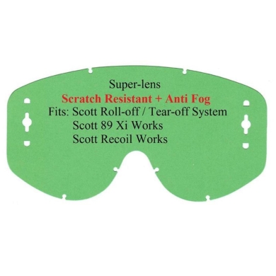 E-Glas Scott 83-89Xi R-OFF -WORKS- kratzf. klar Works ZAP-Technix-Shop