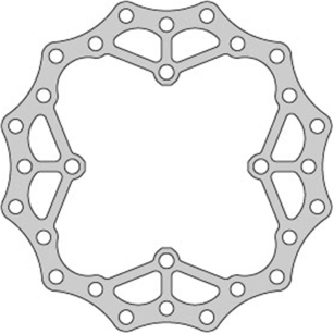 Bremsscheibe hinten SequenZe Kawasaki KX(F) 03-18 21- 240mm Kawasaki Bremsscheiben ZAP-Technix-Shop