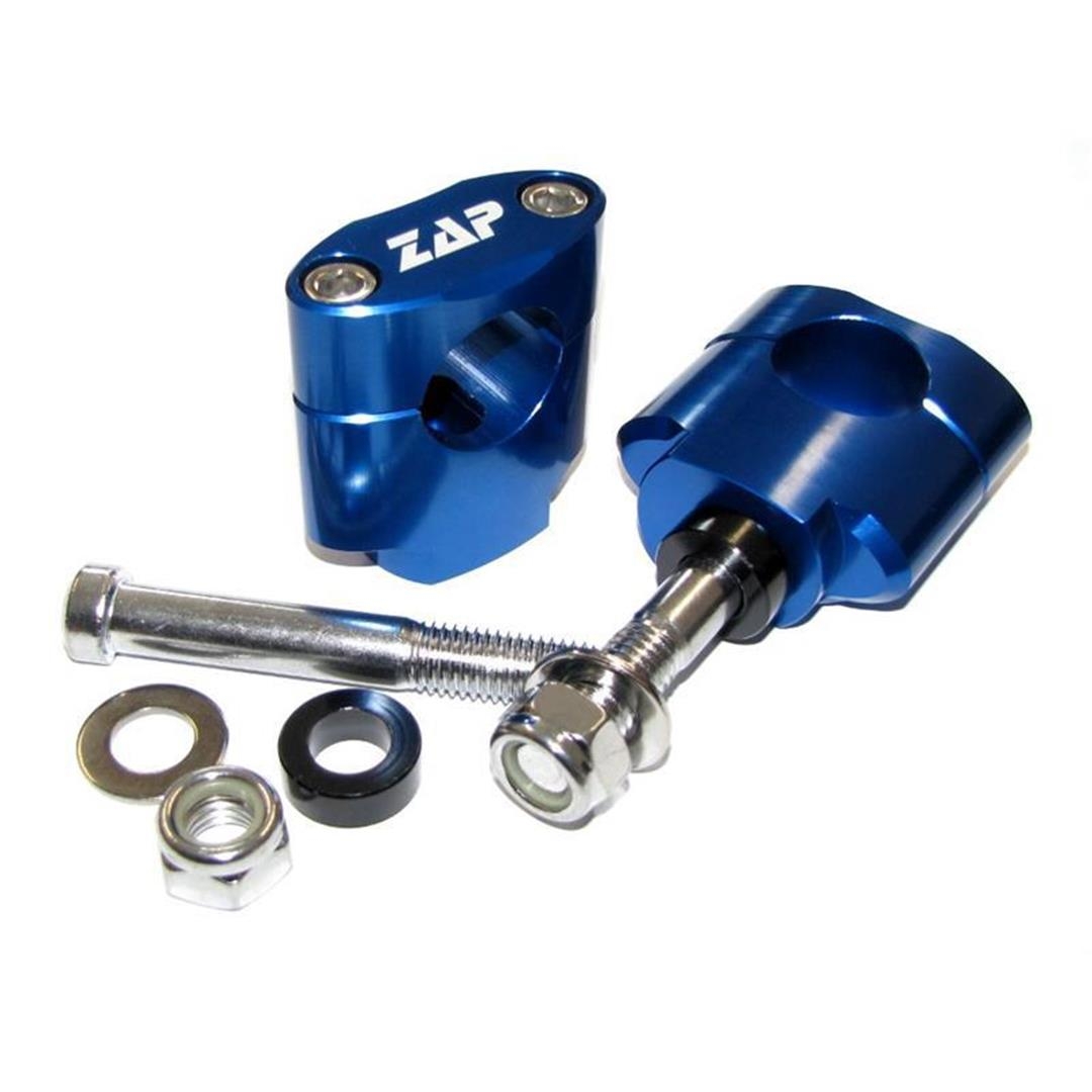ZAP TechniX Anbaukit 28.6mm/40mm org. Gabelbrücke blau Motocross und Enduro Lenker Anbaukits ZAP-Technix-Shop