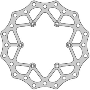 ZAP Adapter für 270mm Bremsscheiben Suzuki, Kawasaki Kawasaki Bremsscheiben ZAP-Technix-Shop