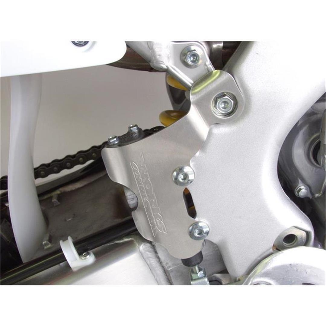 Works Connection Fußbremszylinderschutz Honda CRF 250R 06-09 Bremszylinder-Rahmenschutz ZAP-Technix-Shop