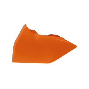 Airbox Abdeckung links für KTM SX/SXF 19-22 EXC 20-23 mit Belüftung Neon Orange RTech KTM Airbox Seitenteile ZAP-Technix-Shop