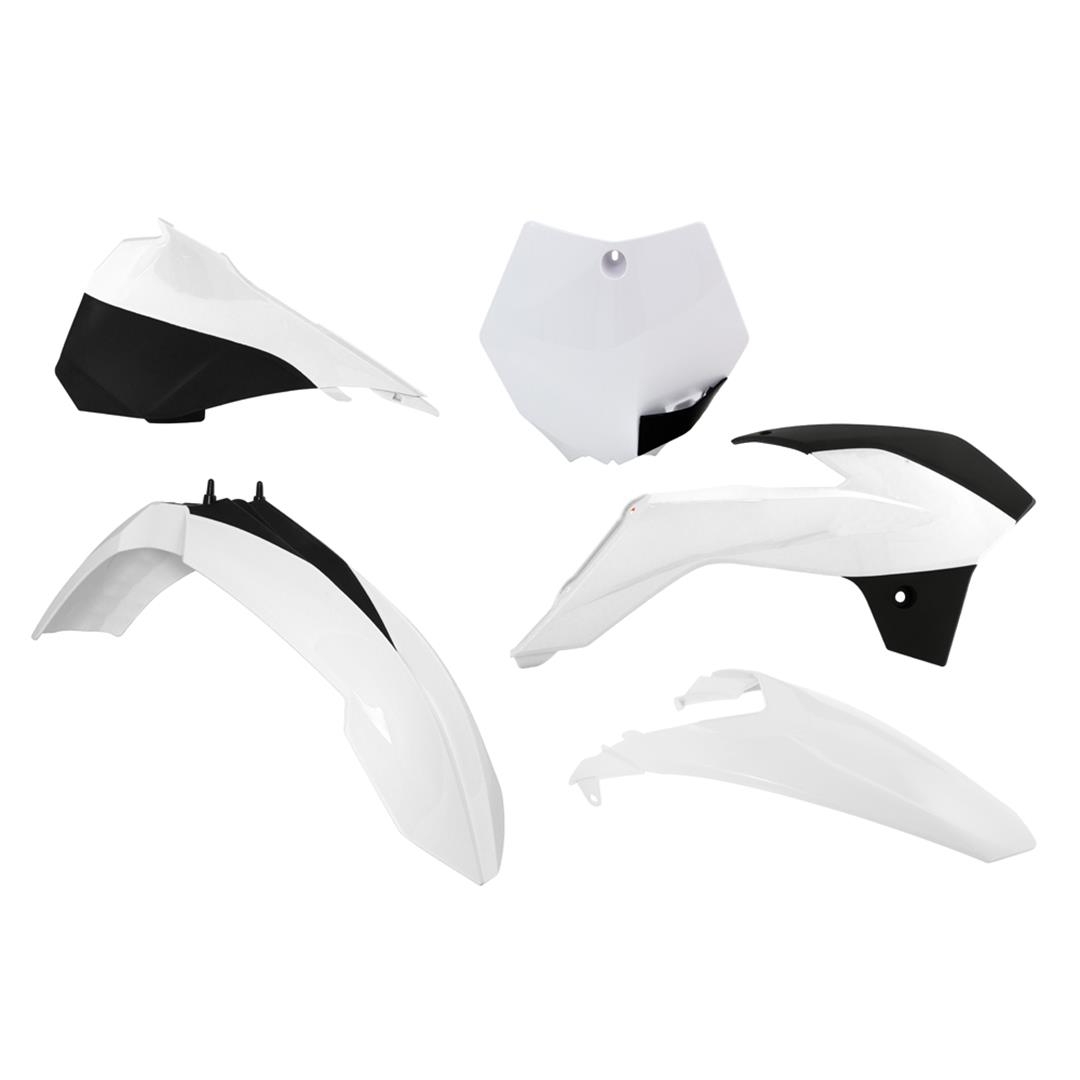 Rtech Plastikkit für KTM SX 85 13-17  Weiß 5tlg RTech KTM Plastik-Kits ZAP-Technix-Shop