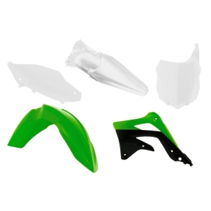 Plastikkit Kawasaki KXF 250 09-12  Schwarz 5-teilig Kawasaki Plastik-Kits ZAP-Technix-Shop