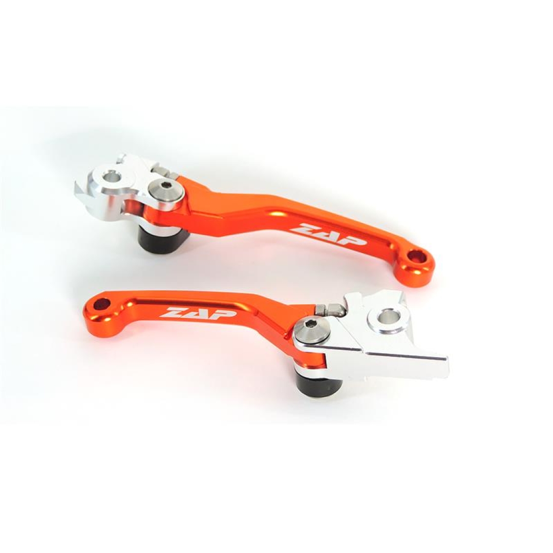 Competition Klapphebelsatz für KTM MAGURA 09-21/BREMBO 14- orange Flexhebel-Sets ZAP-Technix-Shop