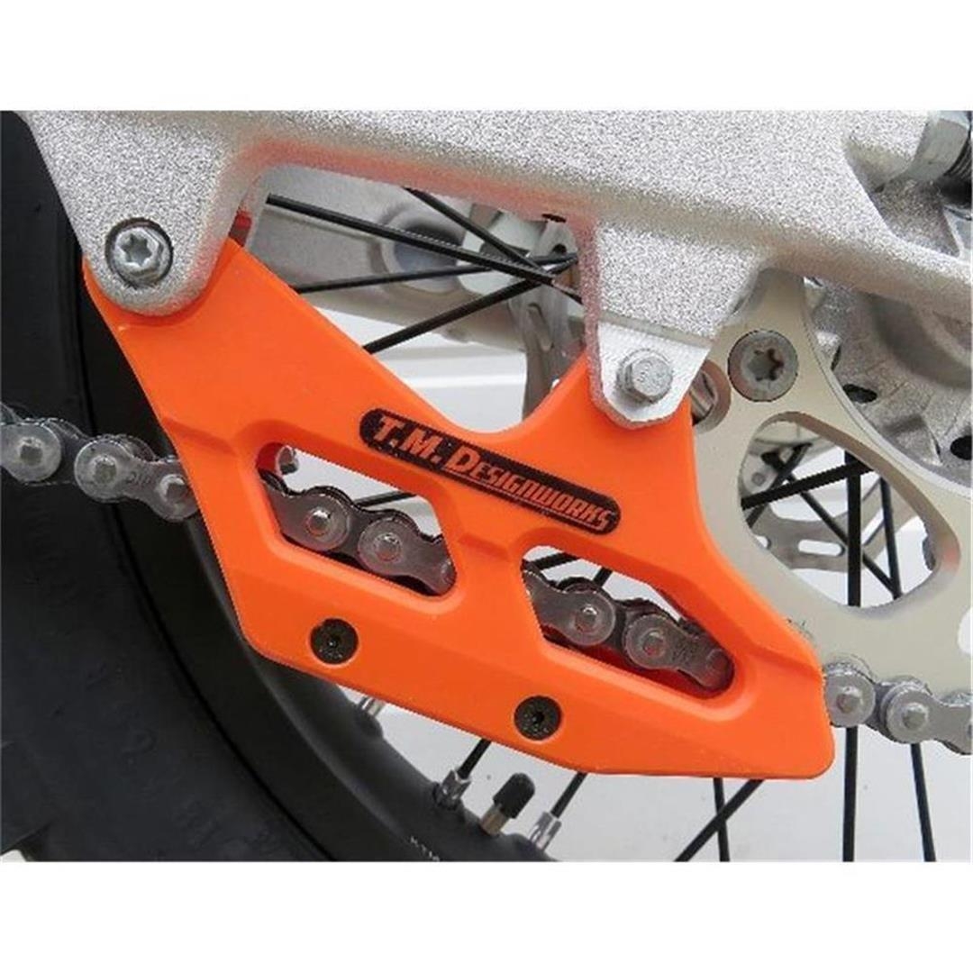 TMD Factory Edition SX Kettenführung KTM 08-, HSQ 14- orange KTM TM Designworks ZAP-Technix-Shop