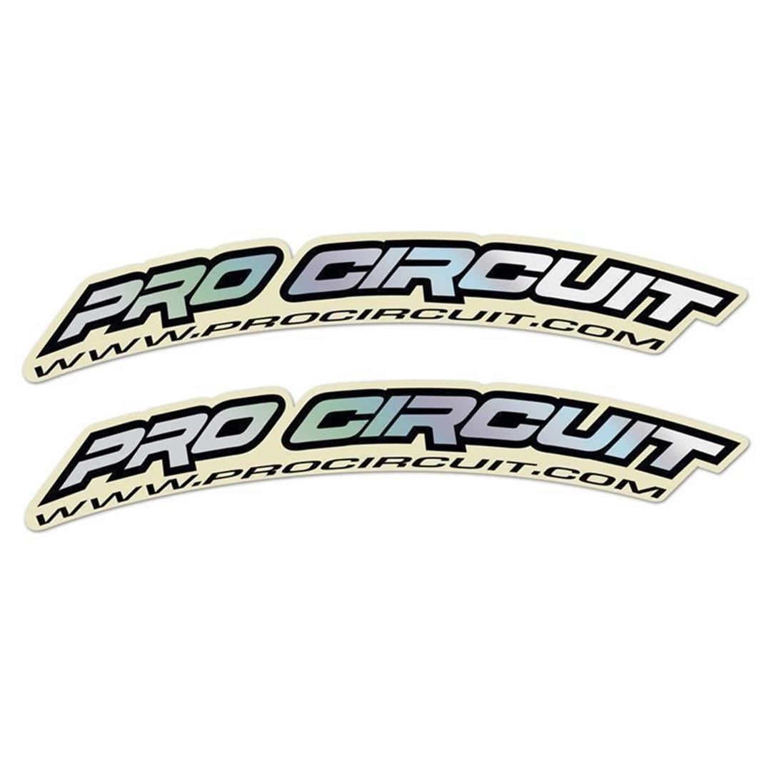 Pro Circuit Kotflügel Sticker Hologramm Sticker ZAP-Technix-Shop