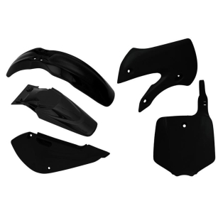 Plastikkit Kawasaki KXF 250 09-12  Schwarz 5-teilig Kawasaki Plastik-Kits ZAP-Technix-Shop