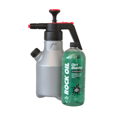 Rock Oil Dirt Blaster 1 L + 2 L Schaumsprüher – Ready to Clean! Pflegemittel ZAP-Technix-Shop
