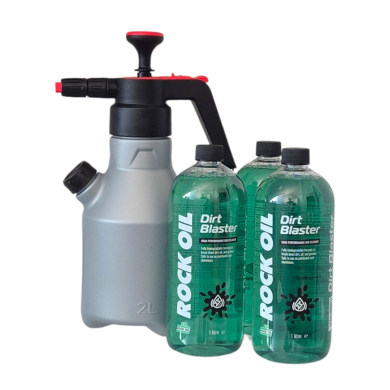 Rock Oil Dirt Blaster 3 L + 2 L Schaumsprüher – Ready to Clean! Pflegemittel ZAP-Technix-Shop