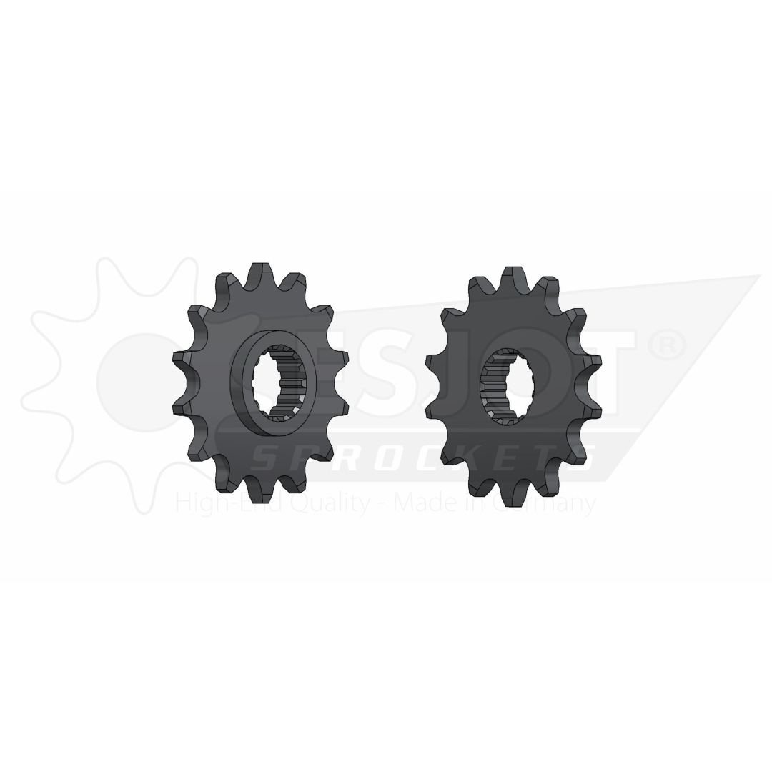 Motorritzel ( D ) für KTM LC4, 14 Zähne Zulauf ZAP-Technix-Shop