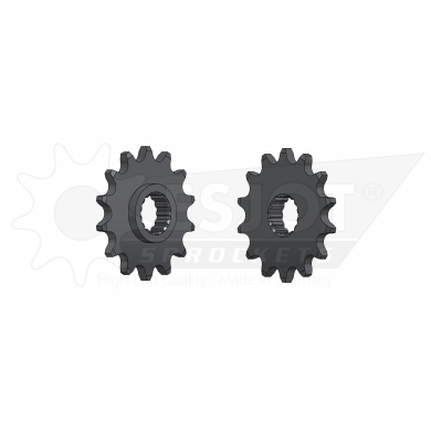 Motorritzel ( D ) für KTM LC4, 14 Zähne Zulauf ZAP-Technix-Shop