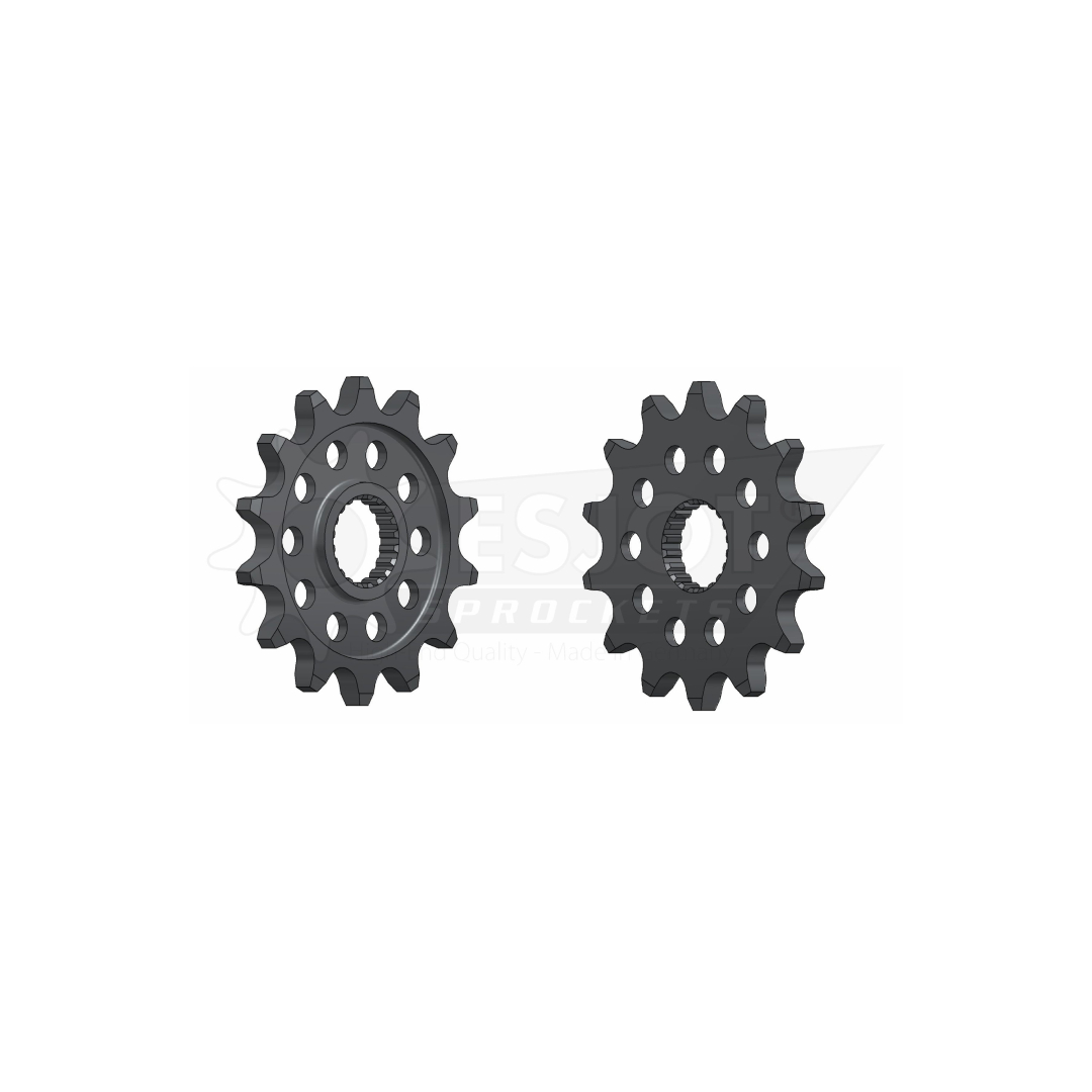 Motorritzel ( D ) Yamaha YZF 250 01- / YZ 125 05- 14 Zähne Zulauf ZAP-Technix-Shop