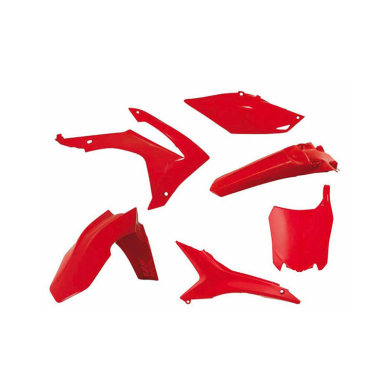 Rtech Plastikkit für Honda CRF 250 14-17 /450 13-16 Rot 6tlg. Zulauf ZAP-Technix-Shop