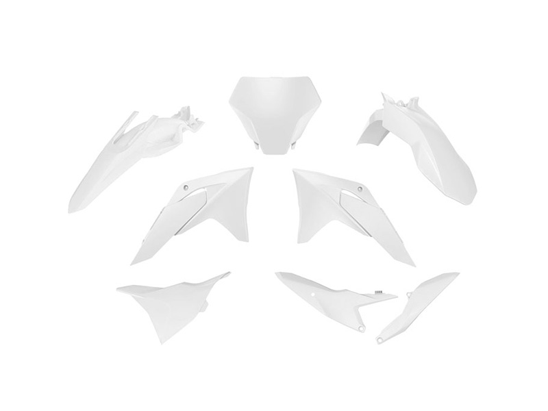Rtech Plastikkit für GasGas MC 85 25- Weiß 6tlg Rtech Plastikkit für GasGas MC 85 25- Weiß 6tlg Zulauf ZAP-Technix-Shop