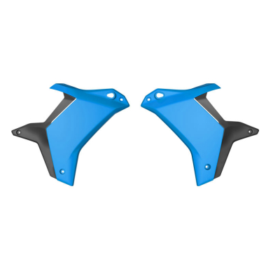 Rtech Revolution Kühlerspoiler für Yamaha Tenere 700 2025- Hellblau/Schwarz Tenere Kühlerverkleidung ZAP-Technix-Shop