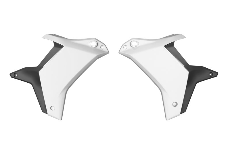 Rtech Revolution Kühlerspoiler für Yamaha Tenere 700 2025- Weiß/Schwarz Rtech Revolution Kühlerspoiler für Yamaha Tenere 700 2025- Weiß/Schwarz Tenere Kühlerverkleidung ZAP-Technix-Shop