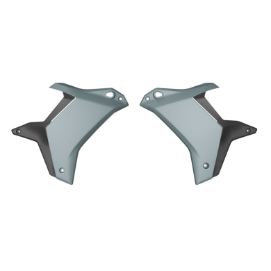 Rtech Revolution Kühlerspoiler für Yamaha Tenere 700 2025- Grau/Schwarz Tenere Kühlerverkleidung ZAP-Technix-Shop