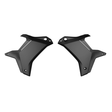 Rtech Revolution Kühlerspoiler für Yamaha Tenere 700 2025- Schwarz Tenere Kühlerverkleidung ZAP-Technix-Shop