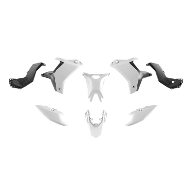 Rtech T7 REVOLUTION Plastik kit für Yamaha Tenere 700 2025- Weiß/Schwarz Tenere Plastikkits ZAP-Technix-Shop