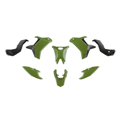 Rtech T7 REVOLUTION Plastik kit für Yamaha Tenere 700 2025- Navy Grün/Schwarz Tenere Plastikkits ZAP-Technix-Shop