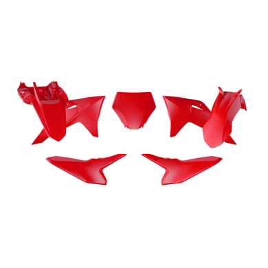 Rtech Plastikkit für GasGas MC 50 25- Rot 5tlg. Zulauf ZAP-Technix-Shop