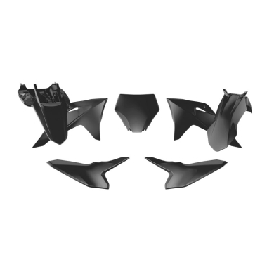 Rtech Plastikkit für GasGas MC 50 25- Schwarz 5tlg. Zulauf ZAP-Technix-Shop
