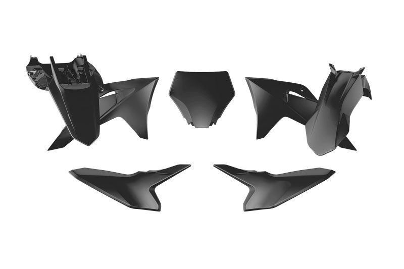 Rtech Plastikkit für GasGas MC 50 25- Schwarz 5tlg. Rtech Plastikkit für GasGas MC 50 25- Schwarz 5tlg. Zulauf ZAP-Technix-Shop