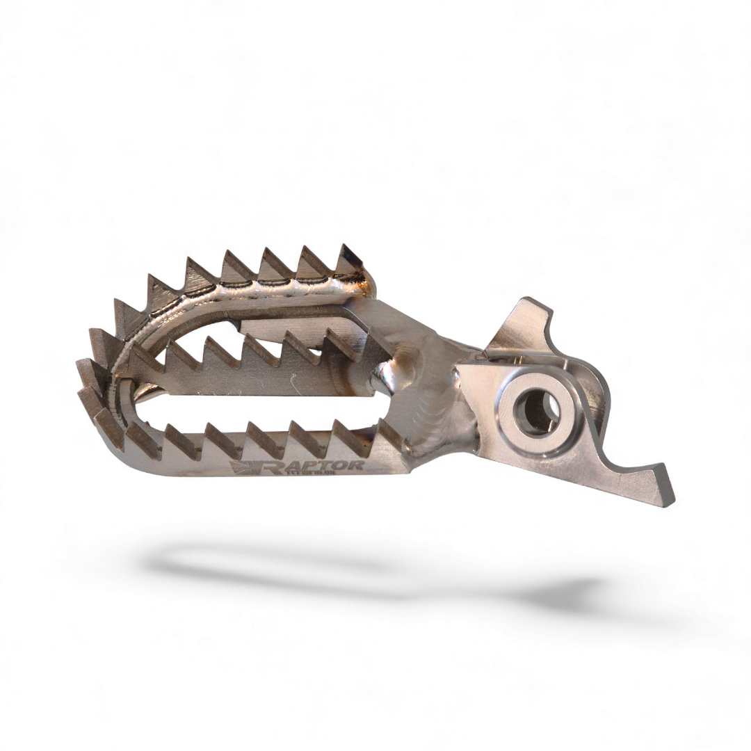 Raptor Titanium RX006 Fußrasten | Kawasaki KX 250F / 450F ab 2006 | Titan 57 mm | Apex MX Footpegs Raptor Titanium RX006 Fußrasten | Kawasaki KX 250F / 450F ab 2006 | Titan 57 mm | Apex MX Footpegs Raptor Titanium ZAP-Technix-Shop