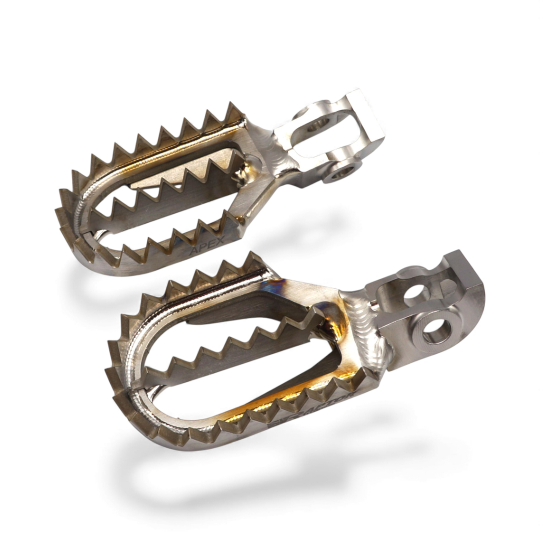 Raptor Titan MX Fußrasten für Stark Varg -10mm back Raptor Titan MX Fußrasten für Stark Varg -10mm back Raptor Titanium ZAP-Technix-Shop