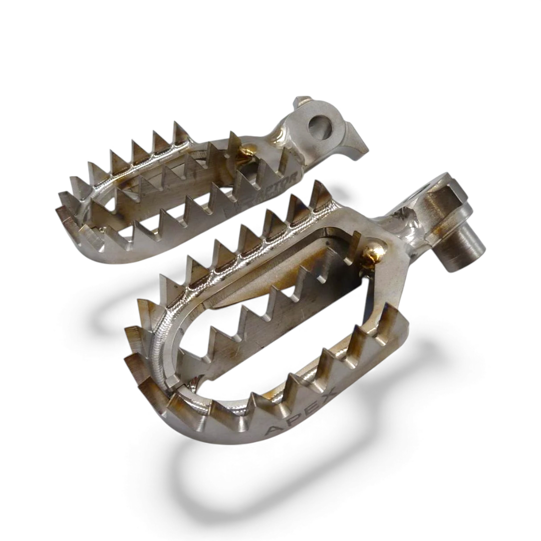 Raptor Titanium MX Fußrasten – Yamaha YZ/WR 125/250/250F/450F (1999–2022) Raptor Titanium MX Fußrasten – Yamaha YZ/WR 125/250/250F/450F (1999–2022) Raptor Titanium ZAP-Technix-Shop