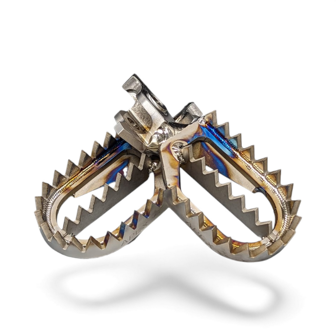 Raptor Titanium MX Fußrasten RX002 | Honda CR / CRF ab 2002 | Titan Racing Footpegs Raptor Titanium MX Fußrasten RX002 | Honda CR / CRF ab 2002 | Titan Racing Footpegs Raptor Titanium ZAP-Technix-Shop