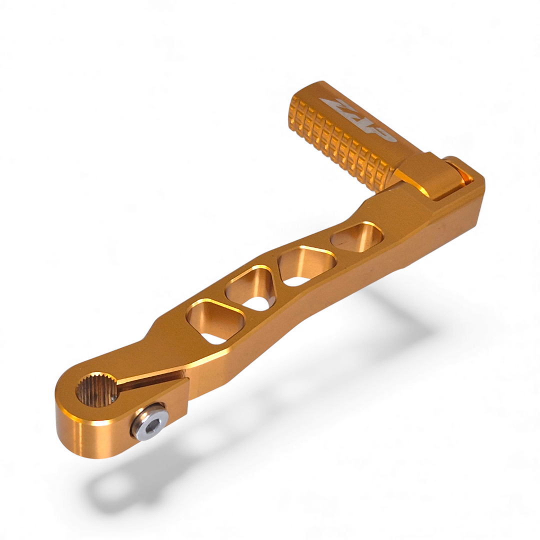 ZAP-Technix Competition CNC Kickstarter für Simson – Gold ZAP-Technix Competition CNC Kickstarter für Simson – Gold Zulauf ZAP-Technix-Shop