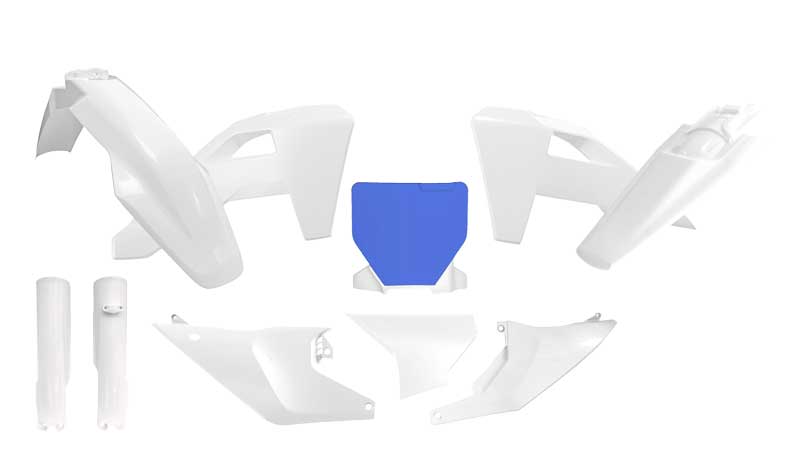 Rtech Plastik Komplett Kit für Husqvarna TC/FC 25- OEM Weiß-Blau 7tlg Rtech Plastik Komplett Kit für Husqvarna TC/FC 25- OEM Weiß-Blau 7tlg Zulauf ZAP-Technix-Shop