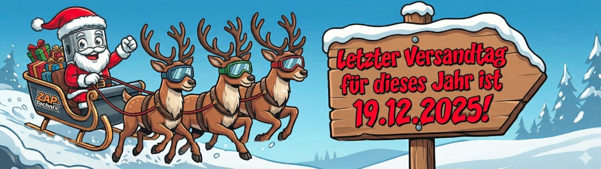 Weihnachtsmann verkündet letzten Versandtag 2025