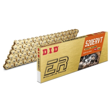 DID 520 ERVT Kette 116G gold/black, Zugfestigkeit 3820kg DID 116 Glieder ZAP-Technix-Shop