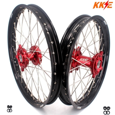 KKE Radsatz für Suzuki RMZ 250 07-, 450 05- 21×1.60/19×2.15 Rot Suzuki Räder ZAP-Technix-Shop
