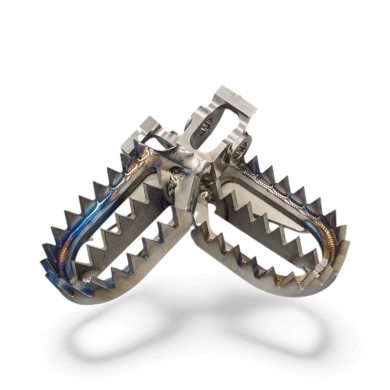 Raptor Titan MX Fußrasten für Stark Varg -10mm back Raptor Titanium ZAP-Technix-Shop