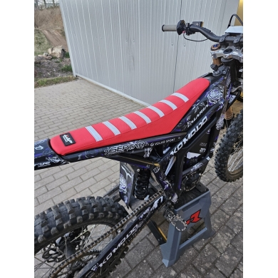 ZAP RIB-Grip Sitzbezug für Talaria Komodo Rot/Weiß Zulauf ZAP-Technix-Shop