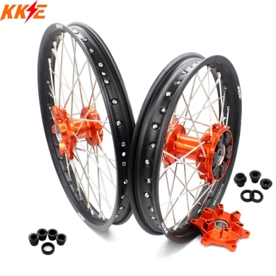 KKE Radsatz für KTM Enduro R 690 14-26 21×1.60/18×2.15 Orange KKE Radsatz für KTM Enduro R 690 14-26 21×1.60/18×2.15 Orange Zulauf ZAP-Technix-Shop