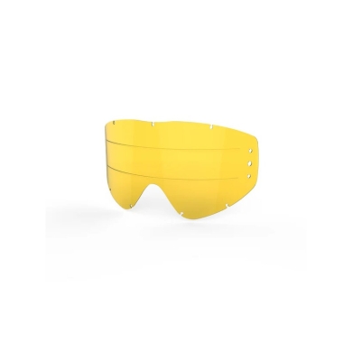 EKS GOX Zip-Off Ersatzglas Gelb Getönt GOX ZAP-Technix-Shop