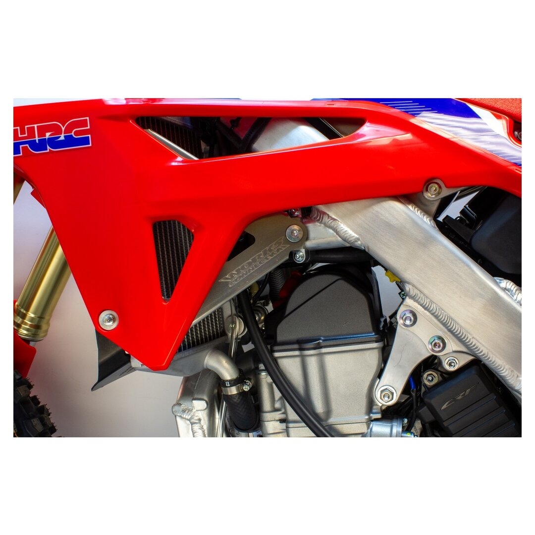 Works Connection Kühlerschützer für Honda CRF 450R 21-24, 250R 22-24 Works Connection Kühlerschützer für Honda CRF 450R 21-24, 250R 22-24 Honda Kühlerverstärkung ZAP-Technix-Shop