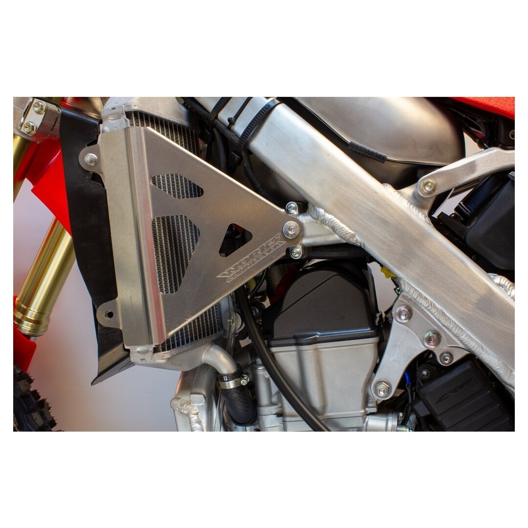 Works Connection Kühlerschützer für Honda CRF 450R 21-24, 250R 22-24 Works Connection Kühlerschützer für Honda CRF 450R 21-24, 250R 22-24 Honda Kühlerverstärkung ZAP-Technix-Shop