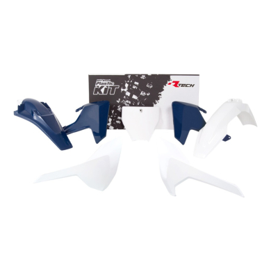 Rtech Plastikkit HSQ FC/TC 2016-18 5tlg. weiss/blau Husqvarna Plastikkits ZAP-Technix-Shop