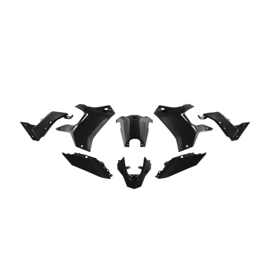 Rtech T7 REVOLUTION Plastik kit für Yamaha Tenerè 700 2019-2024 Schwarz Tenere Plastikkits ZAP-Technix-Shop