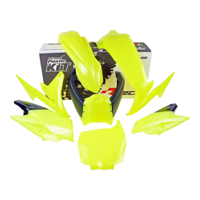 Plastikkit YZF 450 14-17 / YZF 250 14-18  Neon Gelb  5tlg. Yamaha Plastikkits ZAP-Technix-Shop