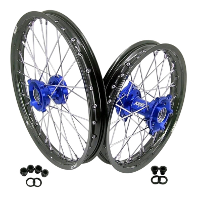KKE Radsatz für Husqvarna TC 85 25- 19×1.60/16×1.85 Blau Husquarna Räder ZAP-Technix-Shop