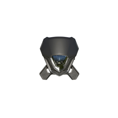 Rtech V-Face 2.0 Lampenmaske mit LED-Scheinwerfer, universal, Schwarz Lampenmasken ZAP-Technix-Shop