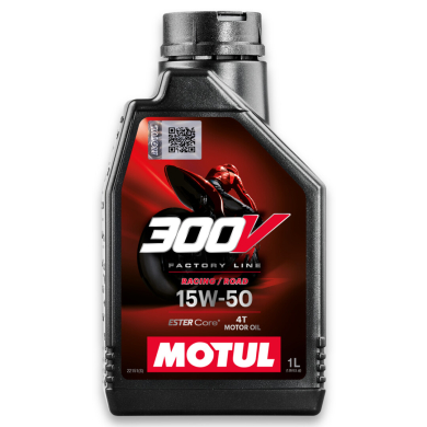 Motul 300V Factory Line Road Racing 4T 15W-50 Motoröl 1 L 4 Takt Motorenöl ZAP-Technix-Shop